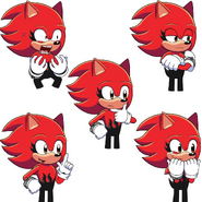 Spectrum Character Stills Sheet (2) (by Kira The Hedgehog)