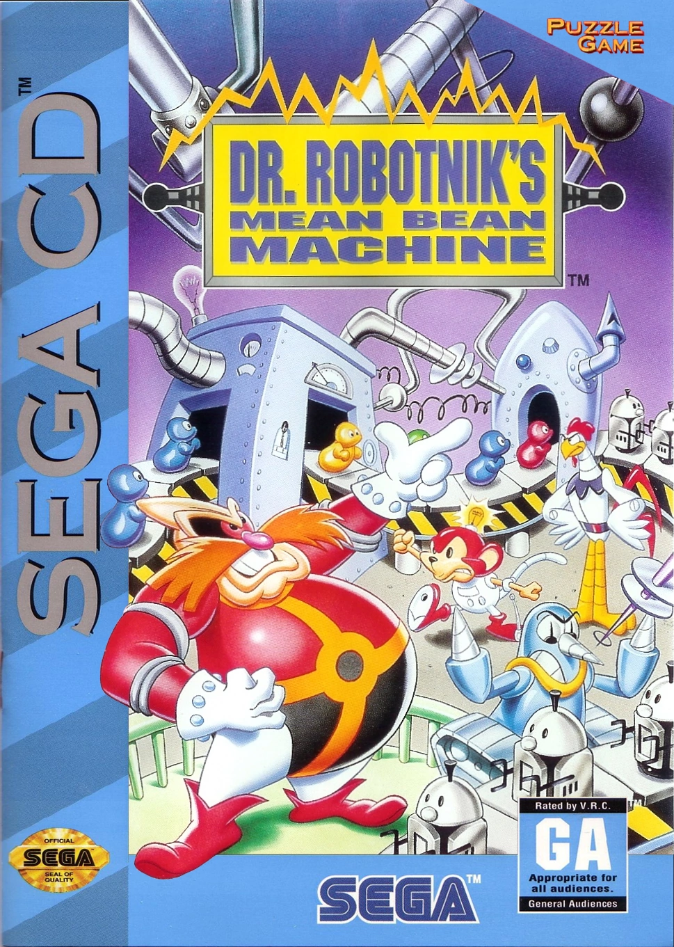 Dr Robotnik's Mean Bean Machine (Sega CD) | Sonic Fanon Wiki | Fandom