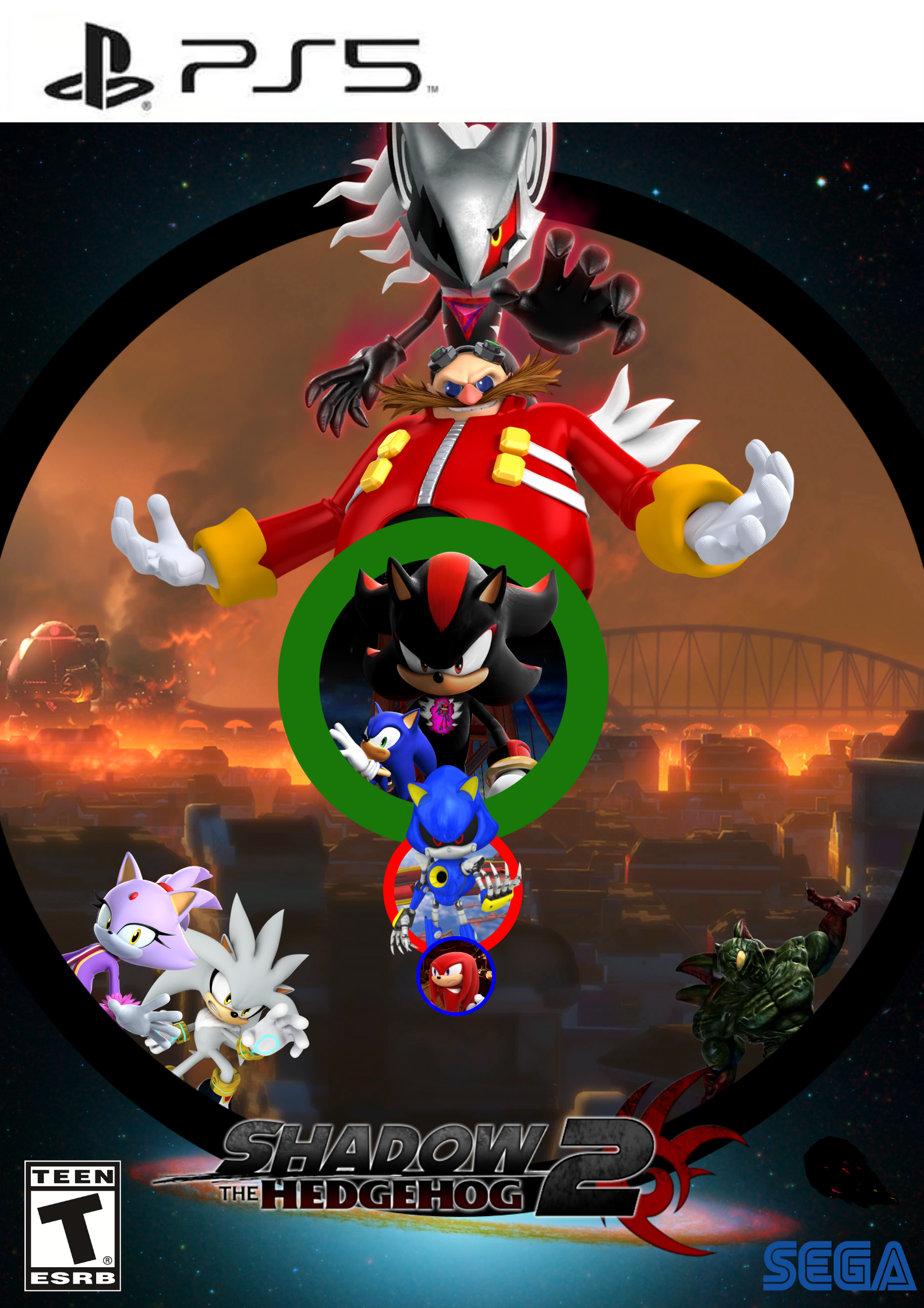 Shadow The Hedgehog Playstation