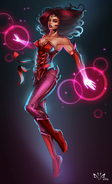 Scarlet Witch in X-Men outfit