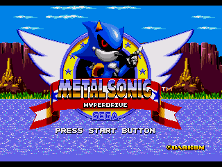 Metal Sonic Hyperdrive - Full Playthrough (Sonic ROM Hack) 