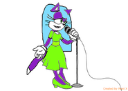 Sonic female base singing on stage by yesenia62702-daavsyl