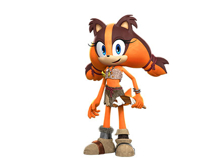 Conheça Sticks The Badger, a nova personagem em Sonic Boom