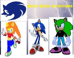 New Sonic Storm Adventures Logo