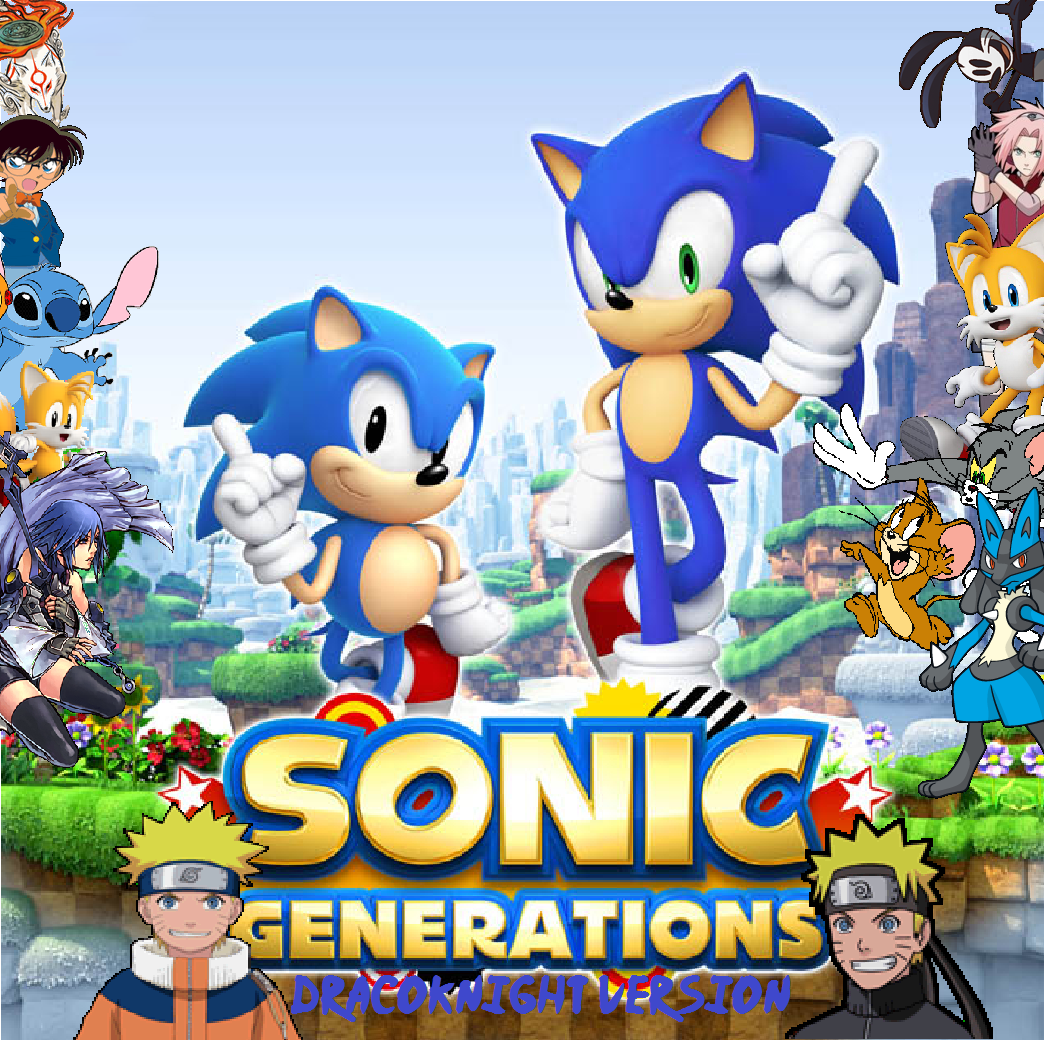 Sonic Generations Cover (PS4) by XenokoHarinezumi on DeviantArt