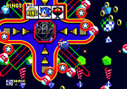 Fase bonus (Slot Machine) Screenshot - Sonic & Knuckles