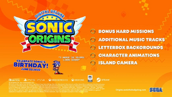 Sonic Origins Deluxe Promozione