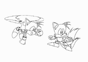 Tails Conceptart - Sonic Jam