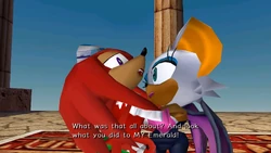 Rouge confronteert  over "haar" , .