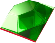 De groene Chaos Emerald, .