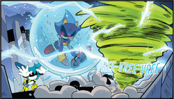 Surge en Kit tegen Metal Sonic