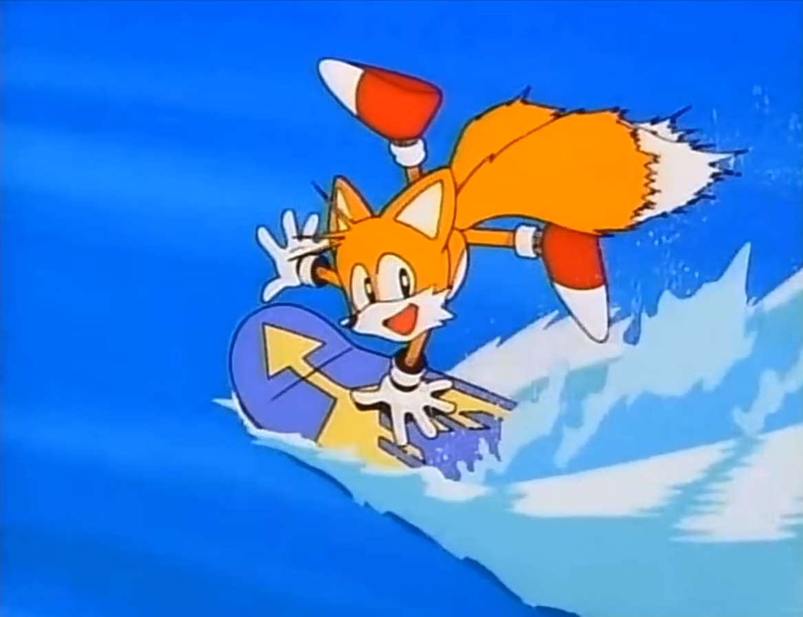 Tails flying