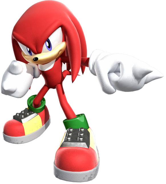 Fantasia Sonic Vermelho Knuckles