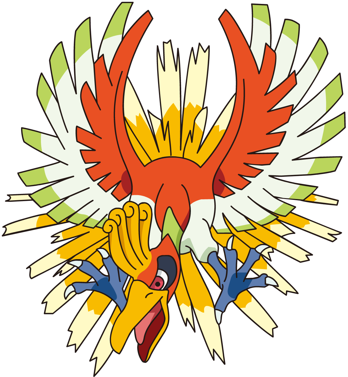 Ho-Oh, Wiki Pokédex