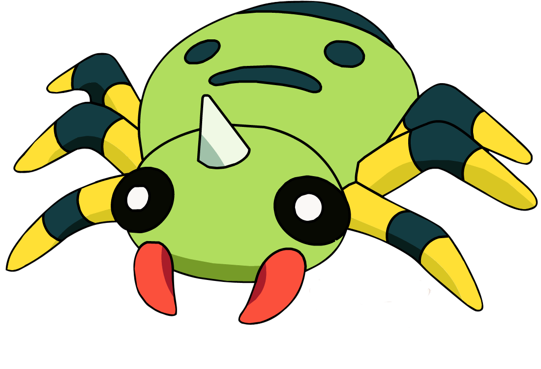 Spinarak Pokemon pokedex, Pokemon, Pokemon art