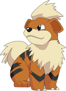 Growlithe AG anime