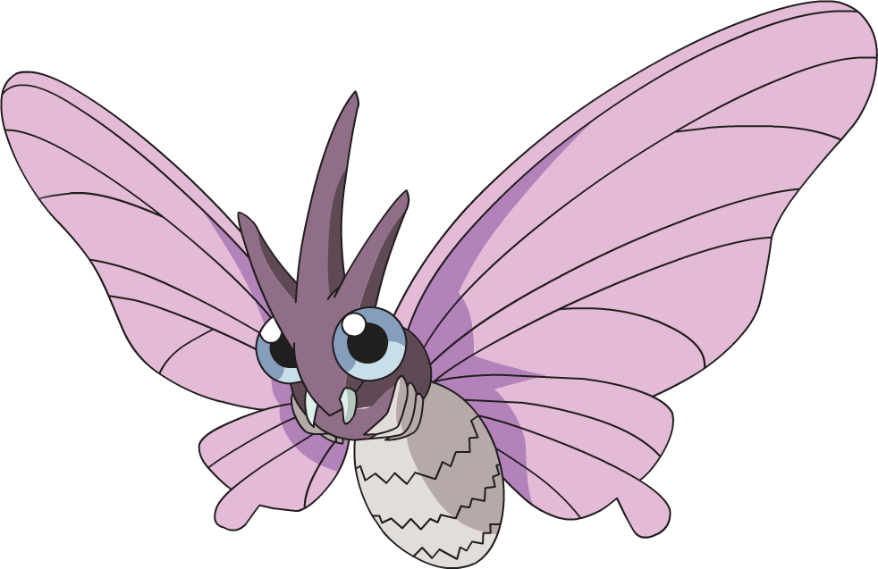 butterfly and moth pokemon