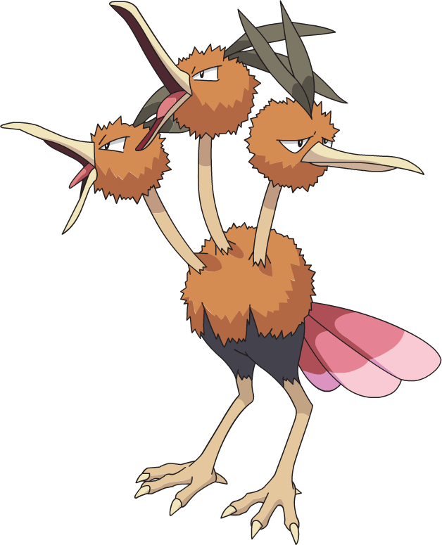 JAPAN pokemon card Doduo Dodrio pocket monster TOPSUN 1995