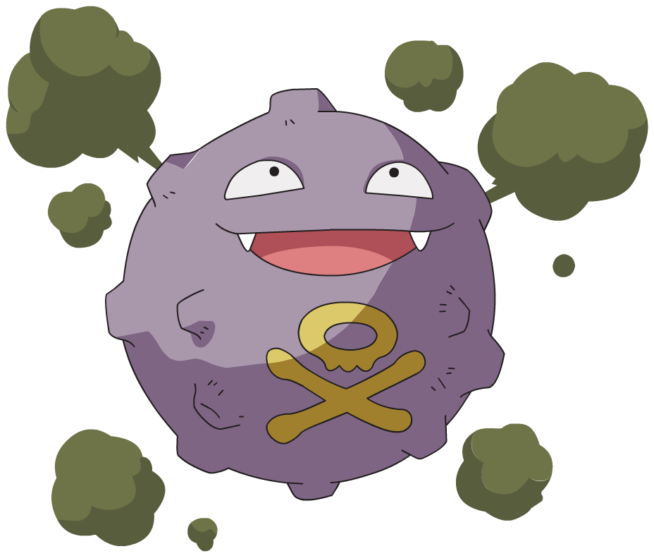 Koffing - Evolutions, Location, and Learnset