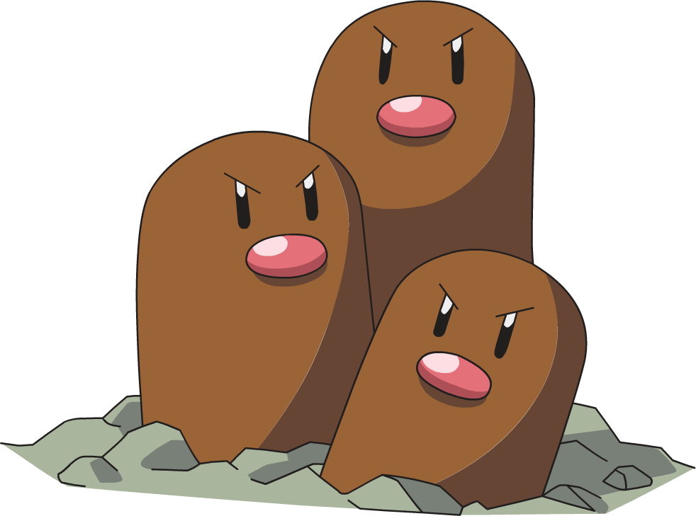 pokemon dugtrio underground