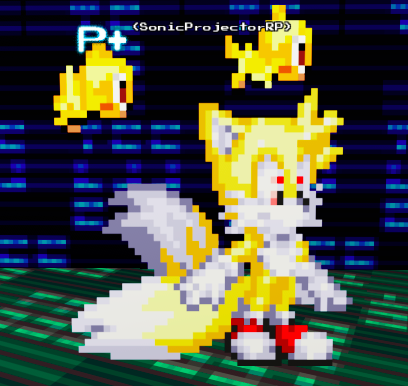 The guy who does that pixel thing — An Extended idle animation for super  tails based