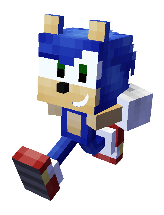 Minecraft skin sonic