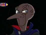 Snively's new look in the final episode.