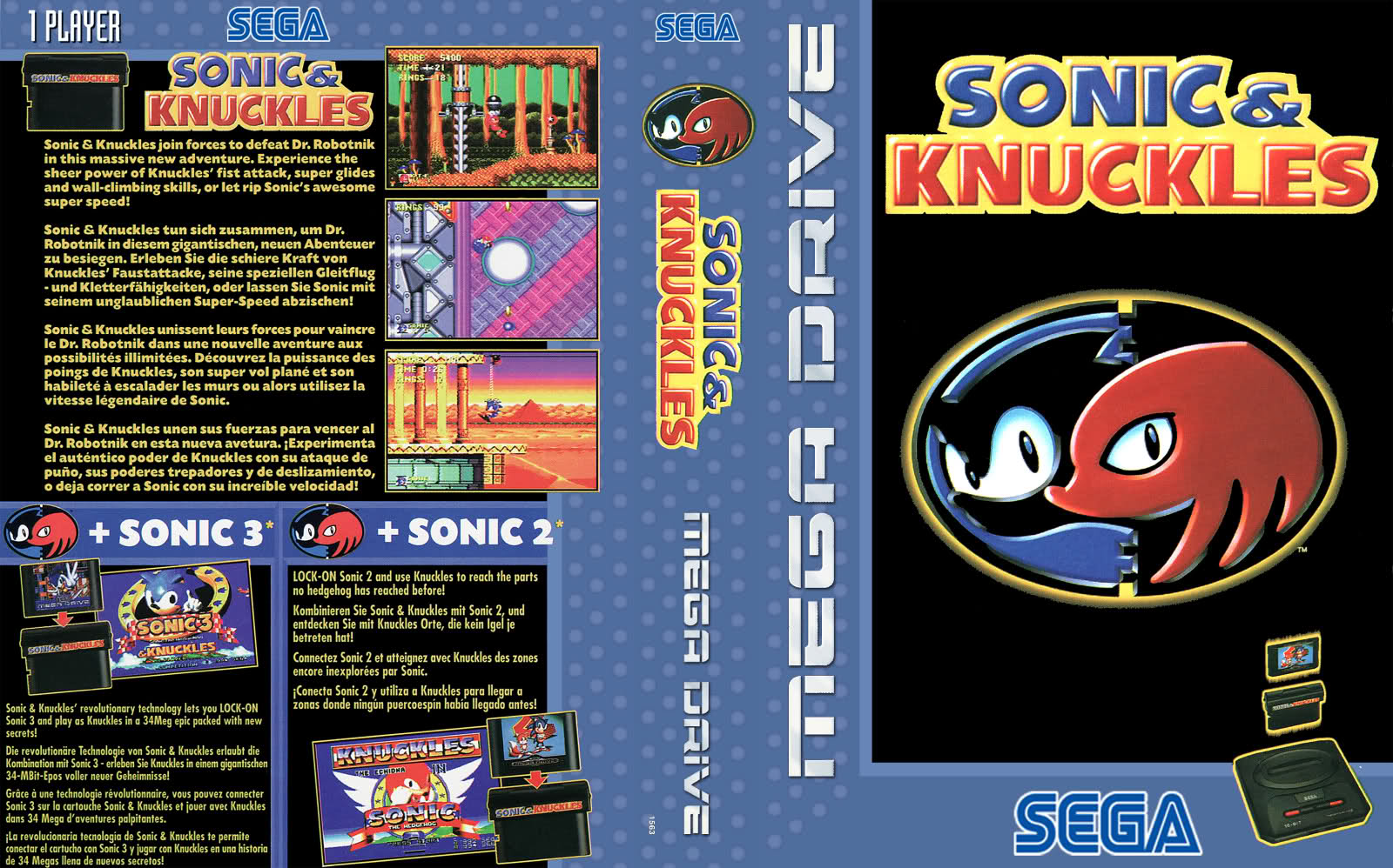 sega genesis box art template