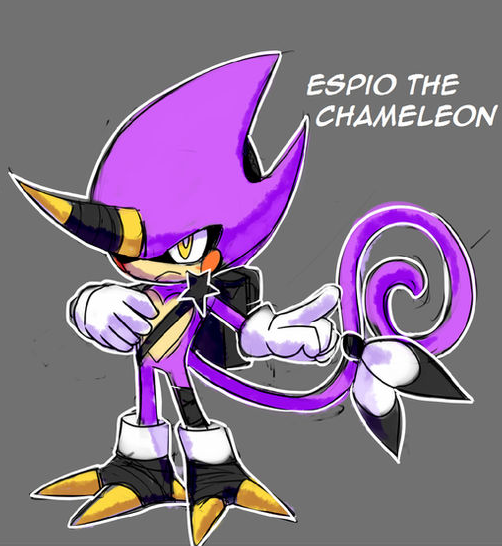 Espio The Chameleon | Sonic Skyline Wiki | Fandom