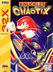 Knuckles' Chaotix Coverart