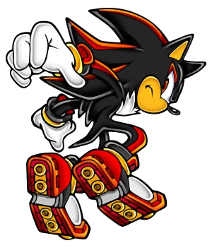 Black & Red Shadow (Sonic X) 2, Shadow 2, Black!Red!