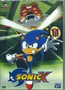 Boîtier du DVD 11 de Sonic X.