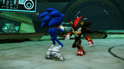 Sonic Boom - Boss Intervalle - Shadow vs Sonic
