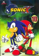 Boîtier du DVD 10 de Sonic X.