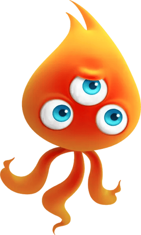 Wisp rouge-