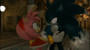 Sonic the Werehog and Amy Rose