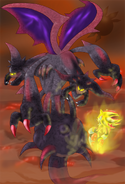 Black Doom's Devil Form in Shadow the Hedgehog