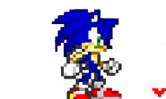 Sonic in sprite