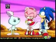 Sonic is with Amy