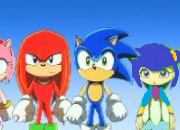 Sonic with Knuckles and Emily