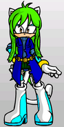 Yuki the Hedgecat (made in Gen8Hedgehog's Female Furry Doll Maker in dA)