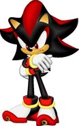 Shadow crossing his arms