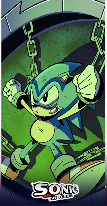 Comic of Fleetway Sonic  Sonic the Hedgehog! Amino