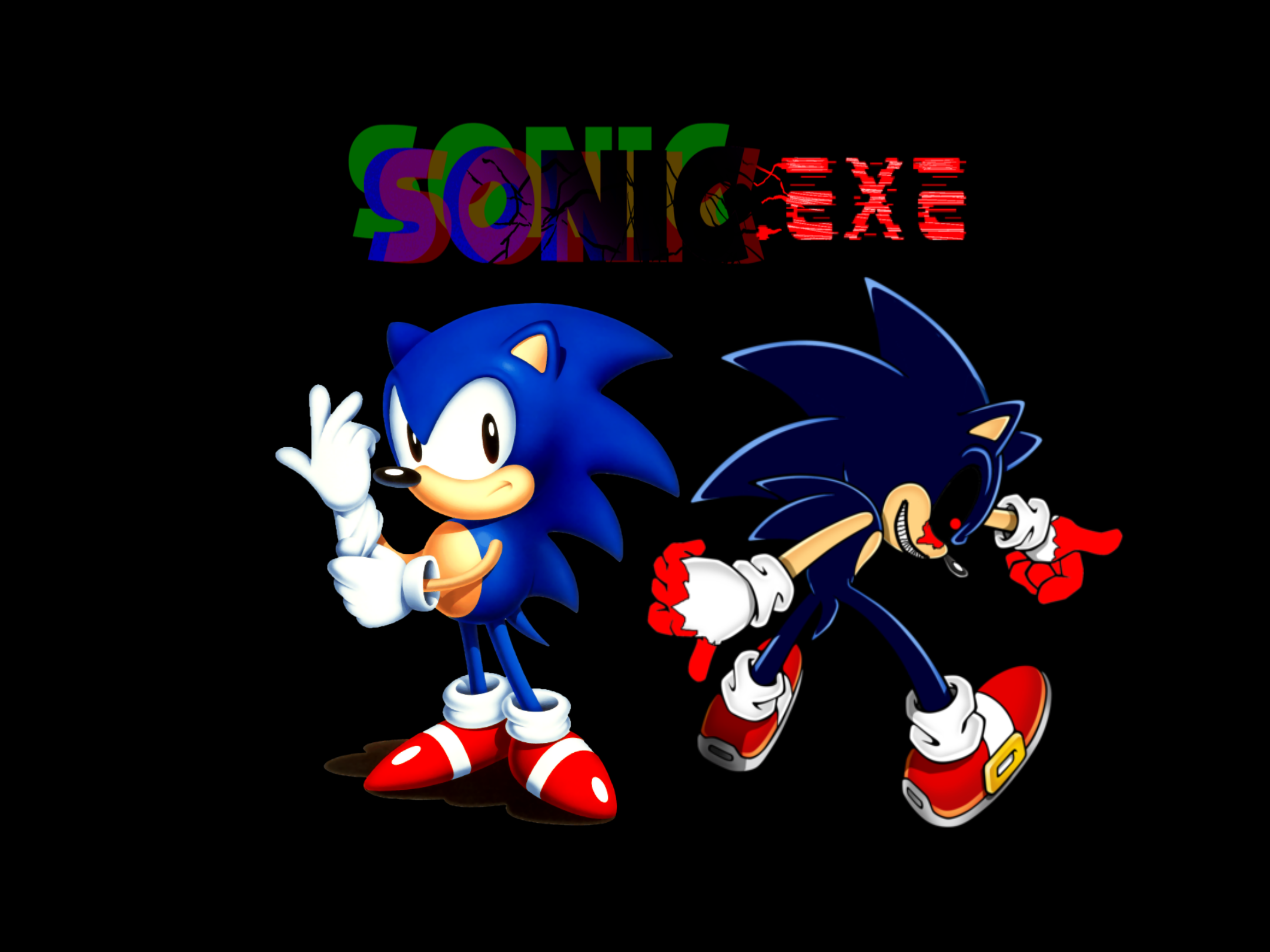 SONIC EXE VS MOVIE SONIC  Sonic , Movies, Sonic