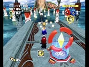 Ein Checkpoint in Sonic Heroes