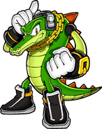 Vector the Crocodile - Sonic Channel