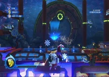 Der Boss in der Wii-Version von Sonic Colours.