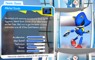 Metal sonic stats