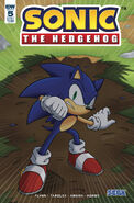 Sonic the Hedgehog Ausgabe 5 (Mai 2018). Artwork von Kieran Gates.