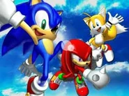 Team Sonic im Intro von Sonic Heroes